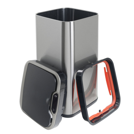 Ведро для мусора сенсорное, квадратное, Foodatlas JAH-6313, 25 л (58906230005) распродажа